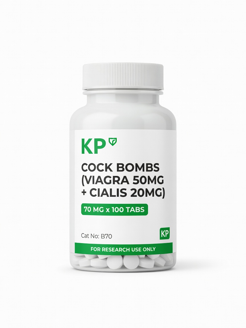 COCK BOMBS (Viagra 50mg + Cialis 20mg) product photo